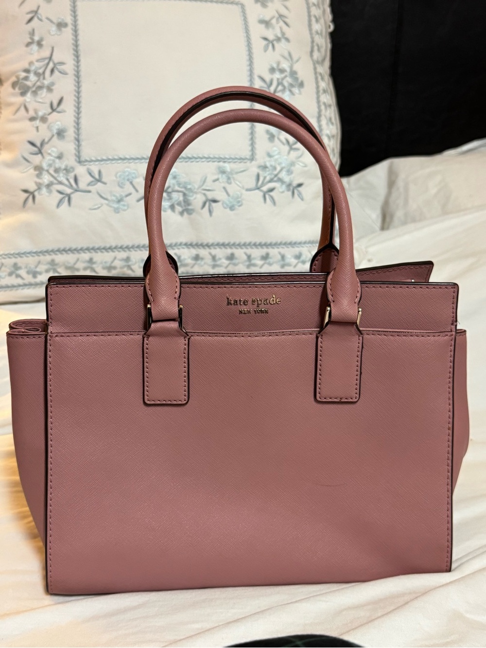 kate spade Rose Pink Leather Satchel